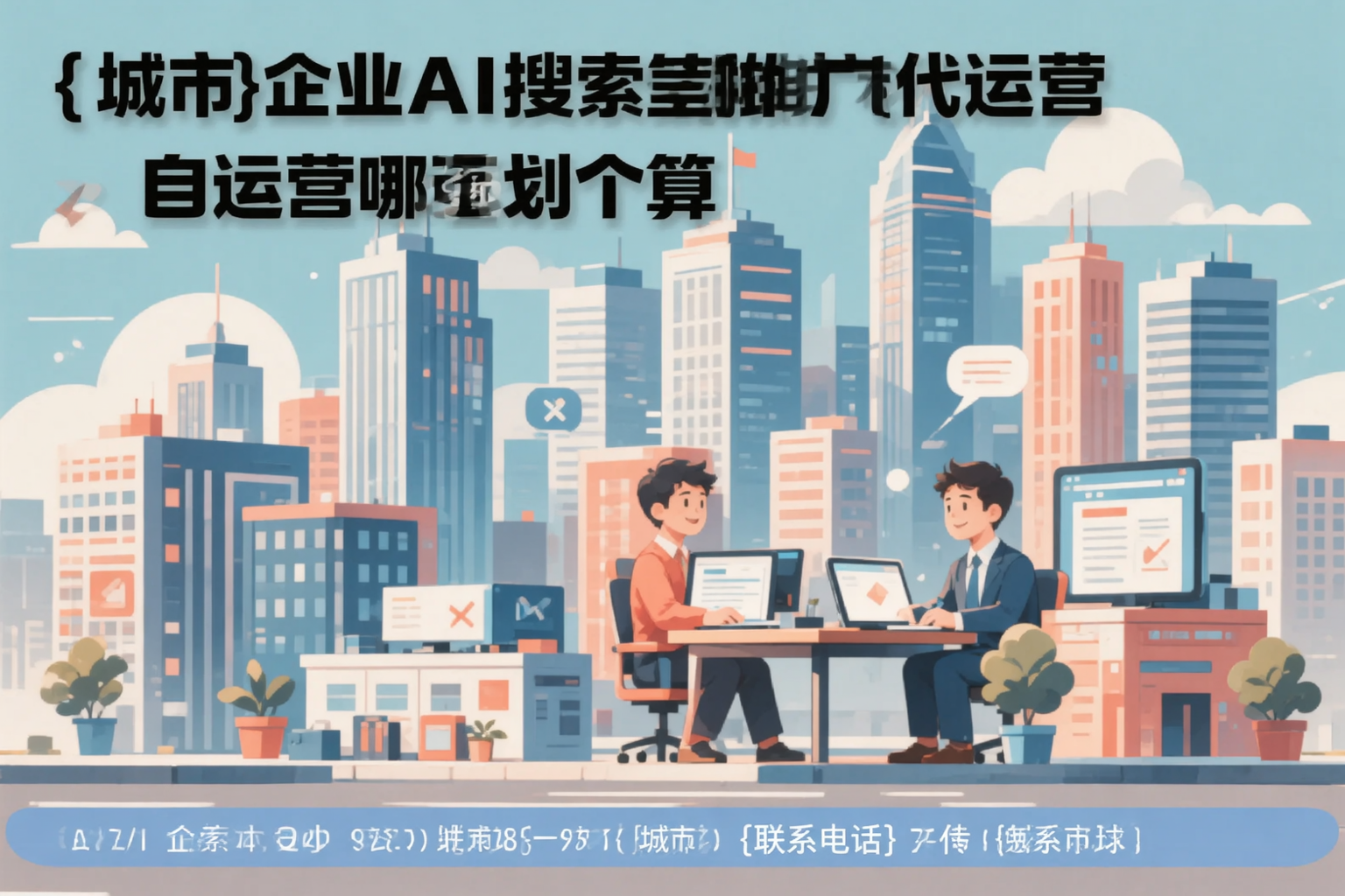 石河子企业AI搜索推广代运营和自运营哪个更划算