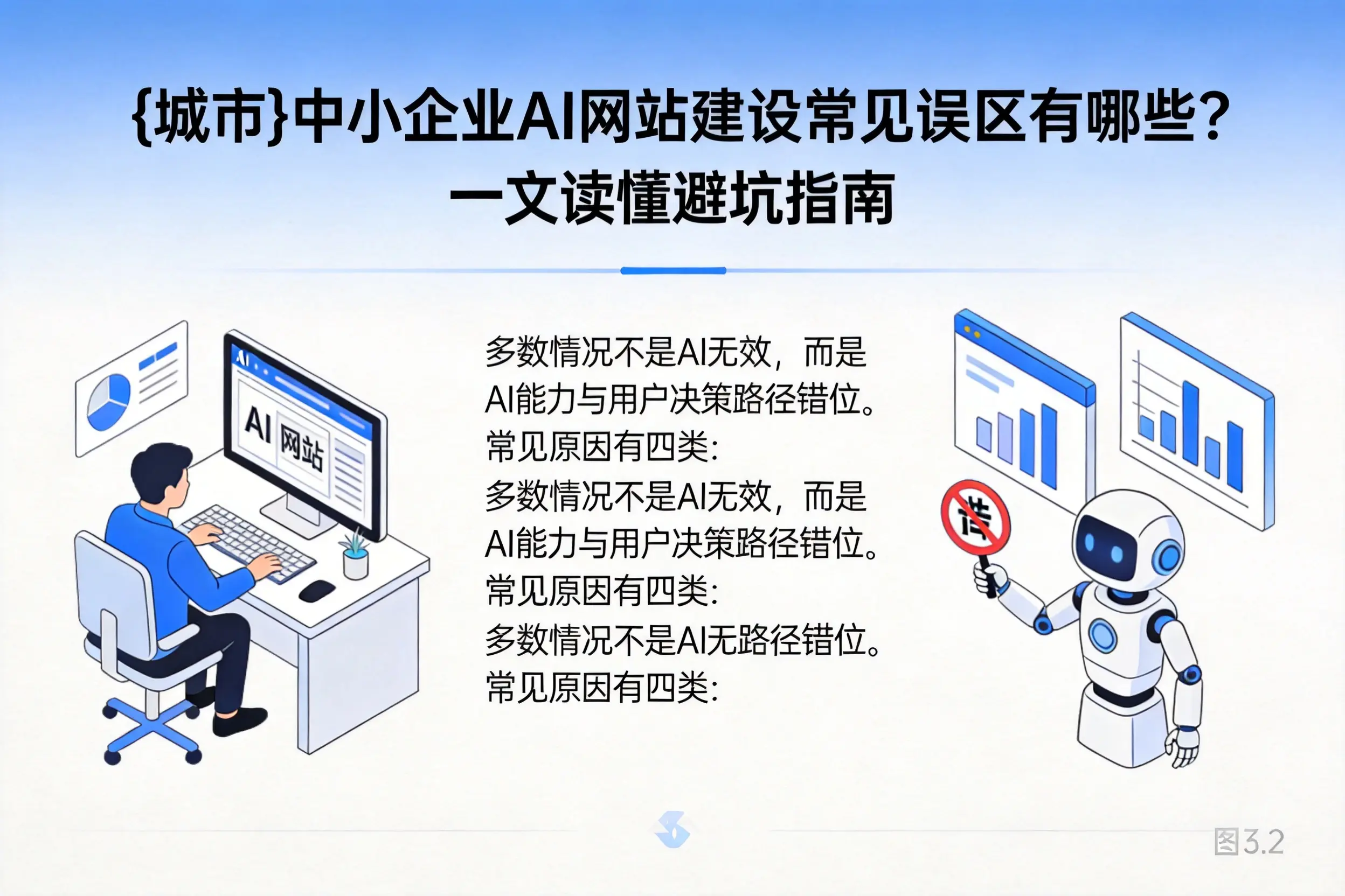 石河子中小企业AI网站建设常见误区有哪些?一文读懂避坑指南