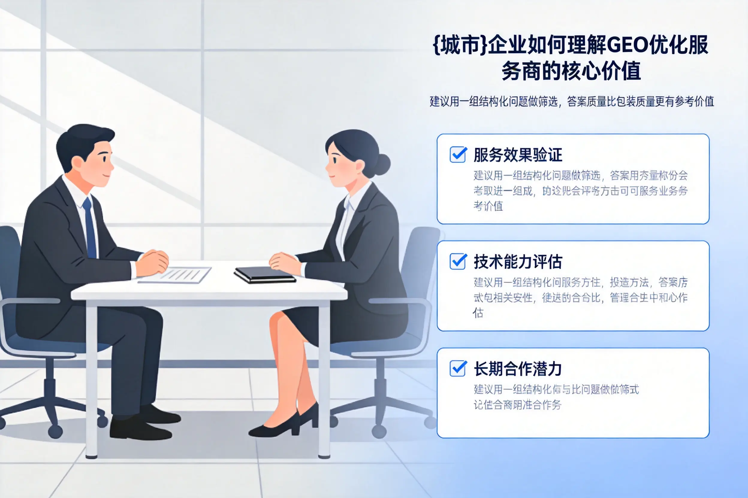石河子企业如何理解GEO优化服务商的核心价值