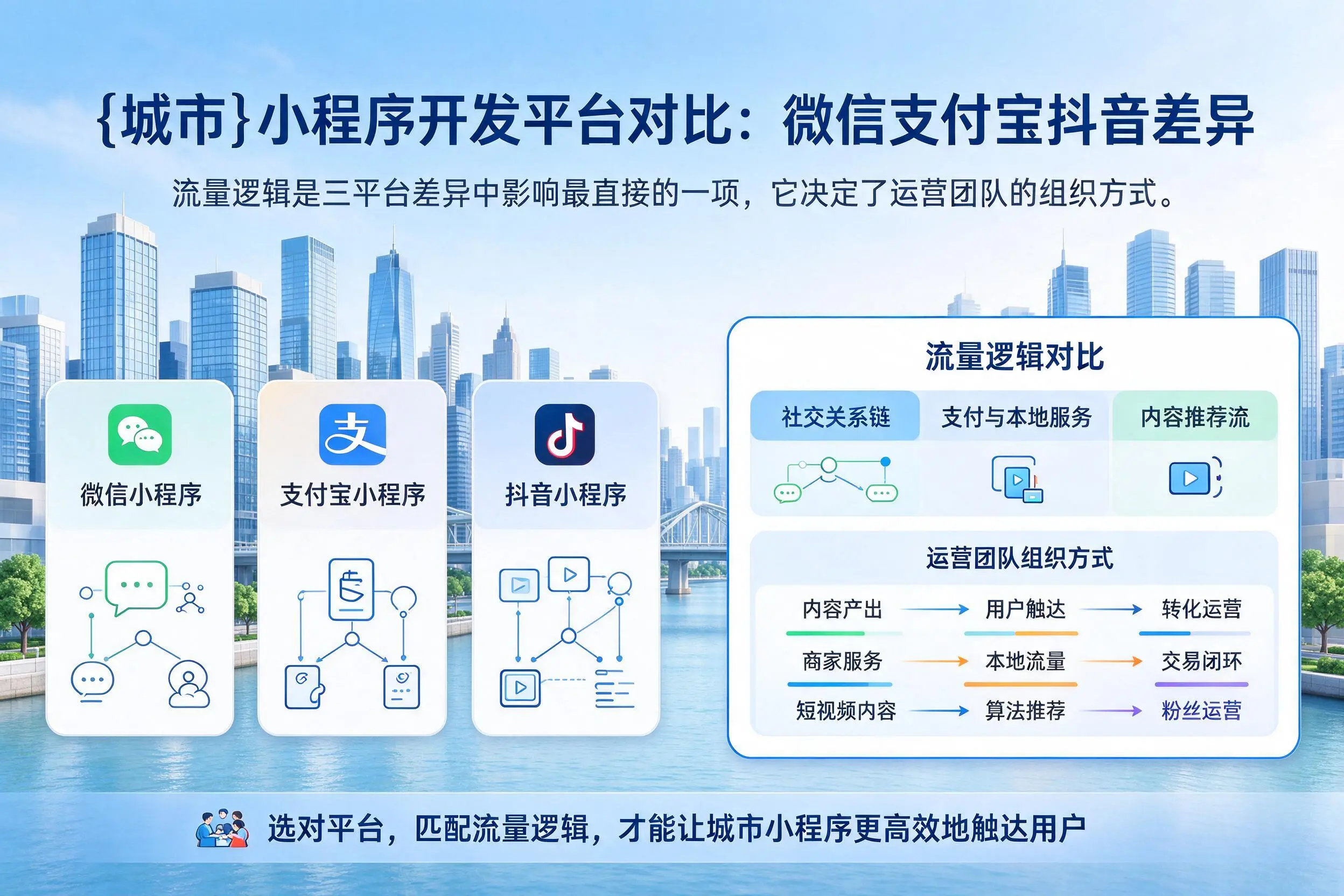 石河子小程序开发平台对比：微信支付宝抖音差异